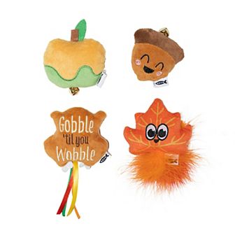 Meow Thanksgiving Catnip Plush 4 pc