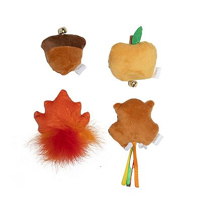 Meow Thanksgiving Catnip Plush 4-pc.