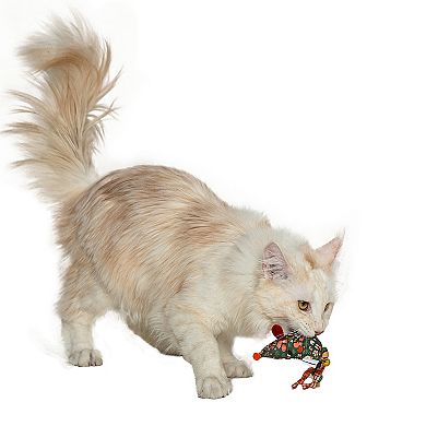 Meow 3-Pack Pattern Mice Catnip Plush