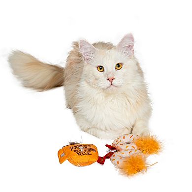 Meow Snoopy Pumpkin Spice Donuts Cat Plush