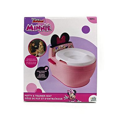 Disney's Minnie Mouse 2-in-1 Potty Trainer Seat by The First Years