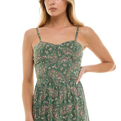 Juniors' Lily Rose Molded Cup Maxi Dress