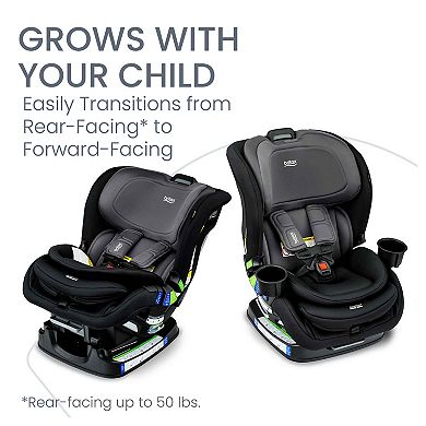 Britax Poplar 2-in-1 Convertible Car Seat Slim 17-in. Design