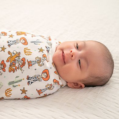 Disney's Toy Story 3-Piece Cotton Easy Wrap Swaddle Set by aden + anais essentials