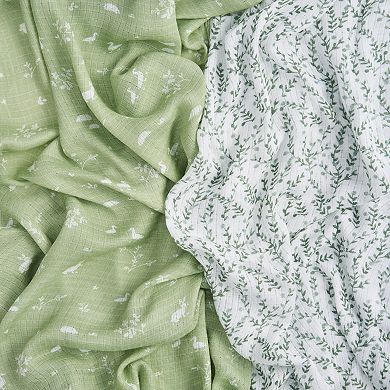 aden + anais Essentials Silky Soft Swaddle 2-Pack