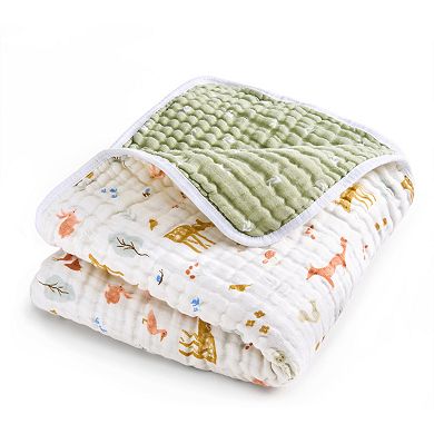 aden + anais essentials Safari Friends Muslin Blanket