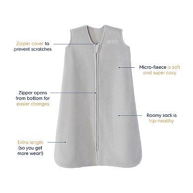 HALO SleepSack Small Micro Fleece Wearable Blanket