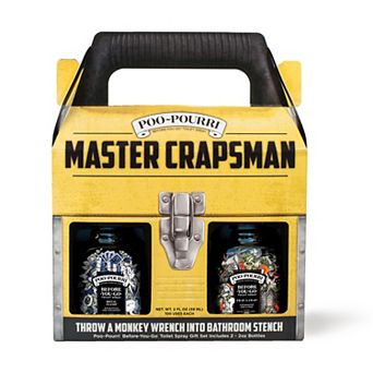 Poo~Pourri 2 oz. Two-Scents Master Crapsman Set