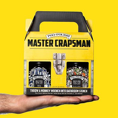 Poo~Pourri 2 oz. Two-Scents Master Crapsman Set