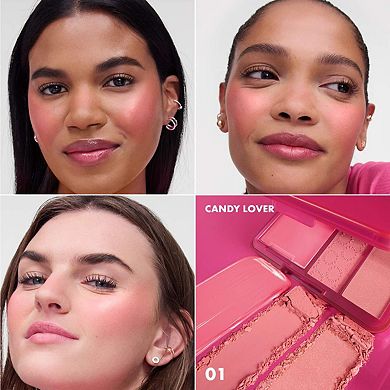 Blush Blush Blush. Cream & Powder Palette