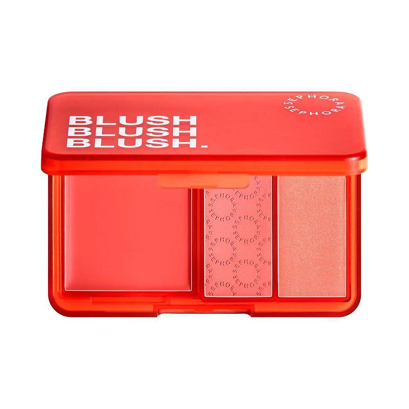 SEPHORA COLLECTION Blush Blush Blush. Cream & Powder Palette, Size: .35Oz, Sunset Chaser