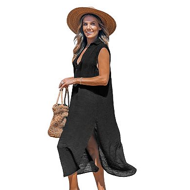Women's Cupshe Swim Cover-Up Midi Dress