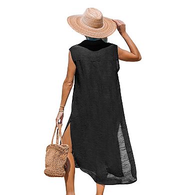 Women's Cupshe Swim Cover-Up Midi Dress