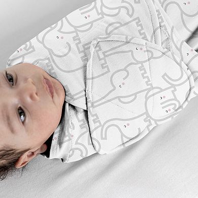 SwaddleMe by Ingenuity Heart 3-pc. Swaddle Blankets Set