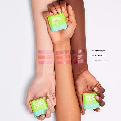 Color Twister Color Changing Oil-in-Stick for Lip + Cheek