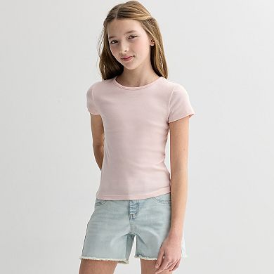 Girls 6-20 SO® Short Sleeve T-Shirt in Regular & Plus Size