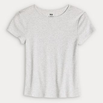 Girls 6-20 SO® Short Sleeve T-Shirt in Regular & Plus Size