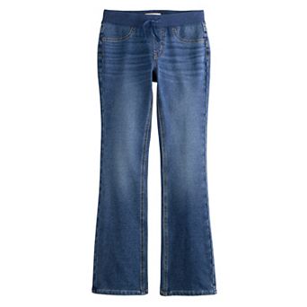 Girls 6-20 SO® Ribbed Waist Bootcut Jeans In Regular & Plus Size