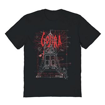 Men's Rocket Diagram Gojira Graphic Tee