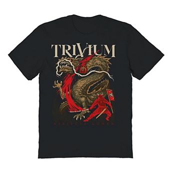 Men's Samurai V Dragon Trivium Graphic Tee