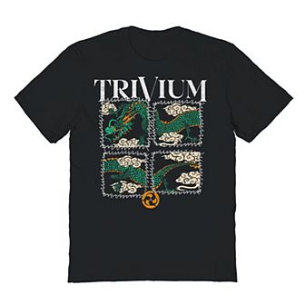 Men's Split Dragon Stack Trivium Graphic Tee