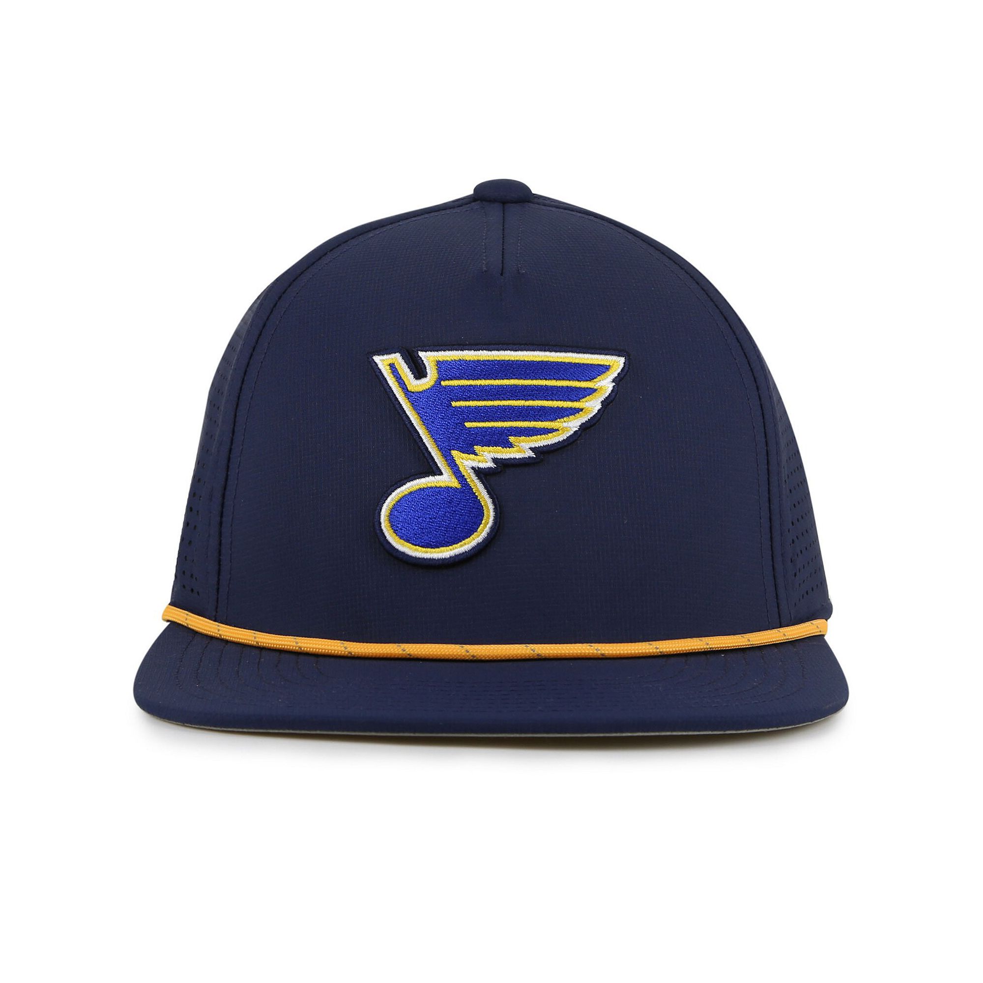 Mens American Needle  Navy St. Louis Blues Buxton Pro Tech Adjustable Hat