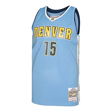 Men's Mitchell & Ness Nikola Jokic Light Blue Denver Nuggets 2016/17 Swingman Jersey