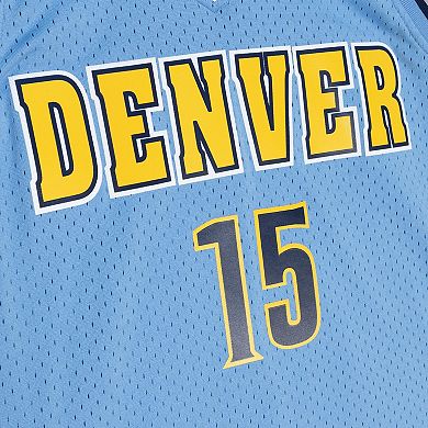 Men's Mitchell & Ness Nikola Jokic Light Blue Denver Nuggets 2016/17 Swingman Jersey