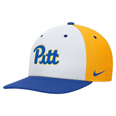 Men's Nike White/Gold Pitt Panthers Pro Performance Snapback Hat