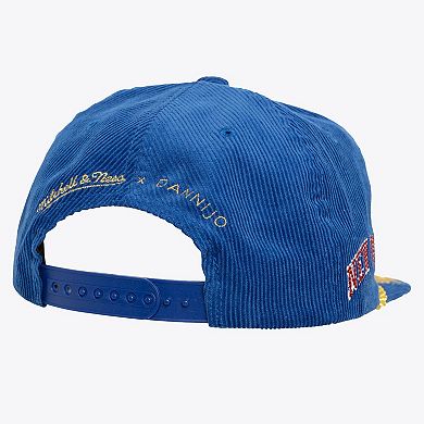 Women's Mitchell & Ness x DANNIJO Blue New York Knicks Deadstock Cord Snapback Hat