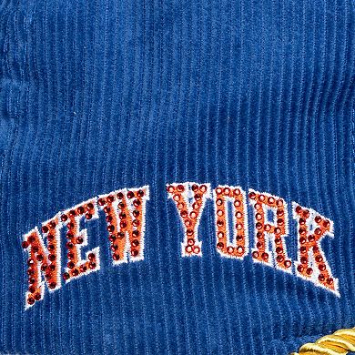 Women's Mitchell & Ness x DANNIJO Blue New York Knicks Deadstock Cord Snapback Hat