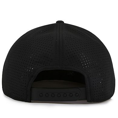 Men's American Needle Black Los Angeles Kings Buxton Pro Tech Adjustable Hat