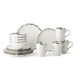 Certified International Regency Silver 16 pc Dinnerware Set