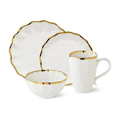 Certified International Regency Gold 16 Piece Dinnerware Set