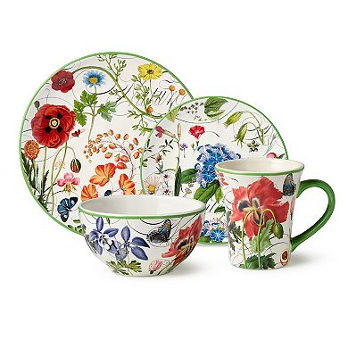 Certified International Green House 16-pc. Dinnerware Set