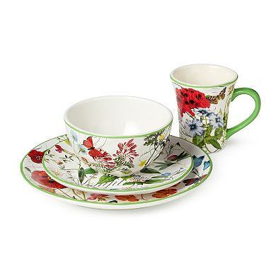 Certified International Green House 16-pc. Dinnerware Set