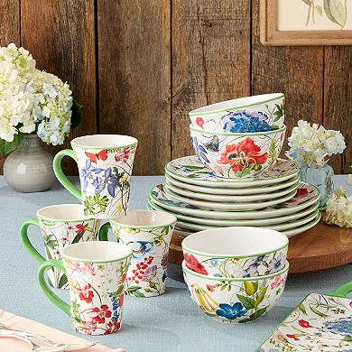 Certified International Green House 16-pc. Dinnerware Set