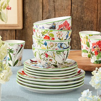 Certified International Green House 16-pc. Dinnerware Set