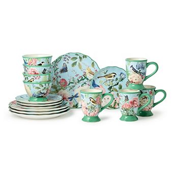 Certified International Flora 16 pc Dinnerware Set