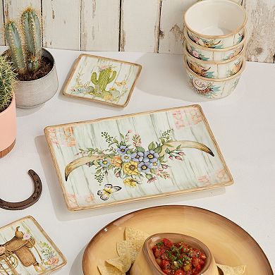 Certified International Rosewood Rectangle Serving Platter