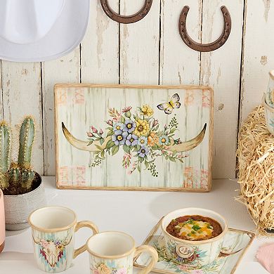 Certified International Rosewood Rectangle Serving Platter