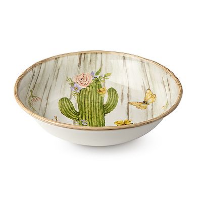 Certified International Rosewood Ceramic Serving Pasta Bowl