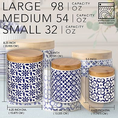 Certified International Madison 3-Piece Canister Set