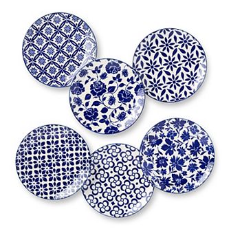 Certified International Madison Canape Plate 6 pc Set