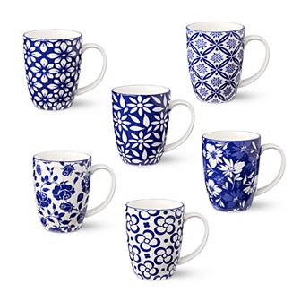 Certified International Madison 6 pc Mug Set