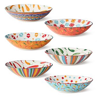 Certified International Caliente Soup Bowls Set of 6