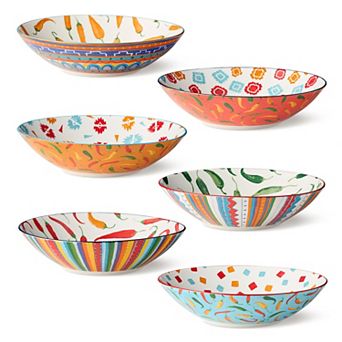 Certified International Caliente Soup Bowls Set of 6