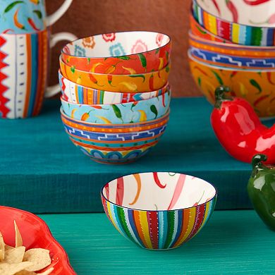 Certified International Caliente All Purpose Small Bowls Set of 6