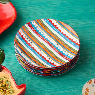 Certified International Caliente Salad Plates Set of 6