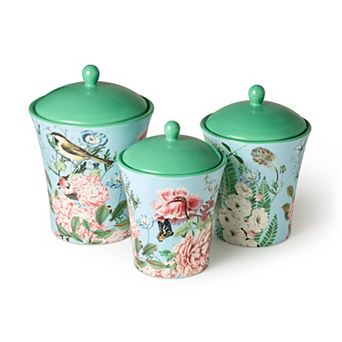 Certified International Flora Canister Set of 3